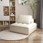 Modern Minimalist Italian Style Multi-Use Modular Sofa Square Couch Small Apartment Floor Lounge Chair for Home Multi-Scene Use