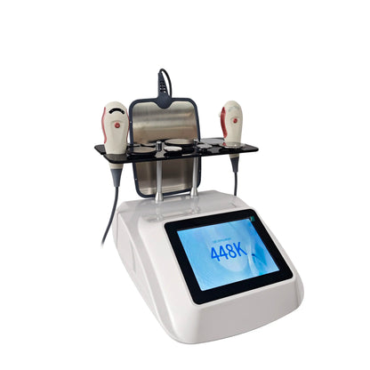 Portable RF Machine 448KHz Frequency Skin Firming Body Contouring Pain Relief CE Certified for Salon Home Use New Model 2026