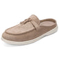 Summer Men Slippers Loafers Slip on Men Half Slippers Comfortable Lazy Casual Shoes Outdoor Man Lightweight Shoes