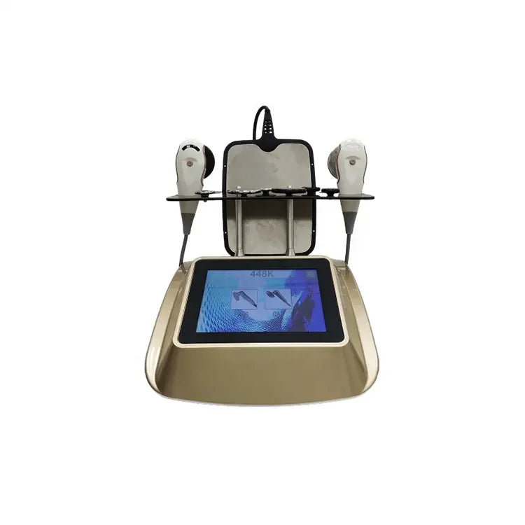 Portable RF Machine 448KHz Frequency Skin Firming Body Contouring Pain Relief CE Certified for Salon Home Use New Model 2026