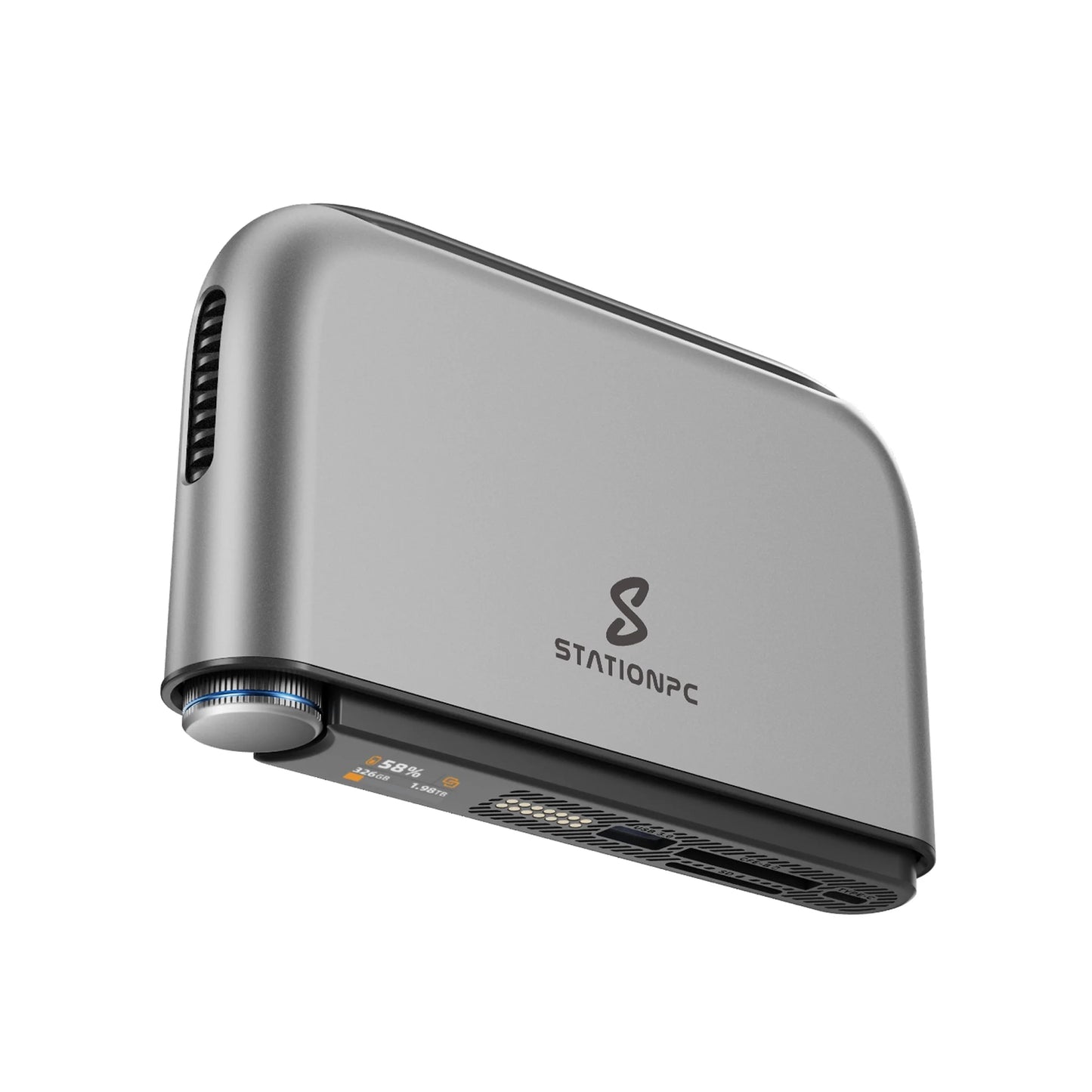 PA100-PRO Portable NAS, 4-Core CPU, Wi-Fi 6, M.2 NVMe Slot (Diskless), SD 4.0 & CFe-B Card Slot, One Click Backup, APP Control