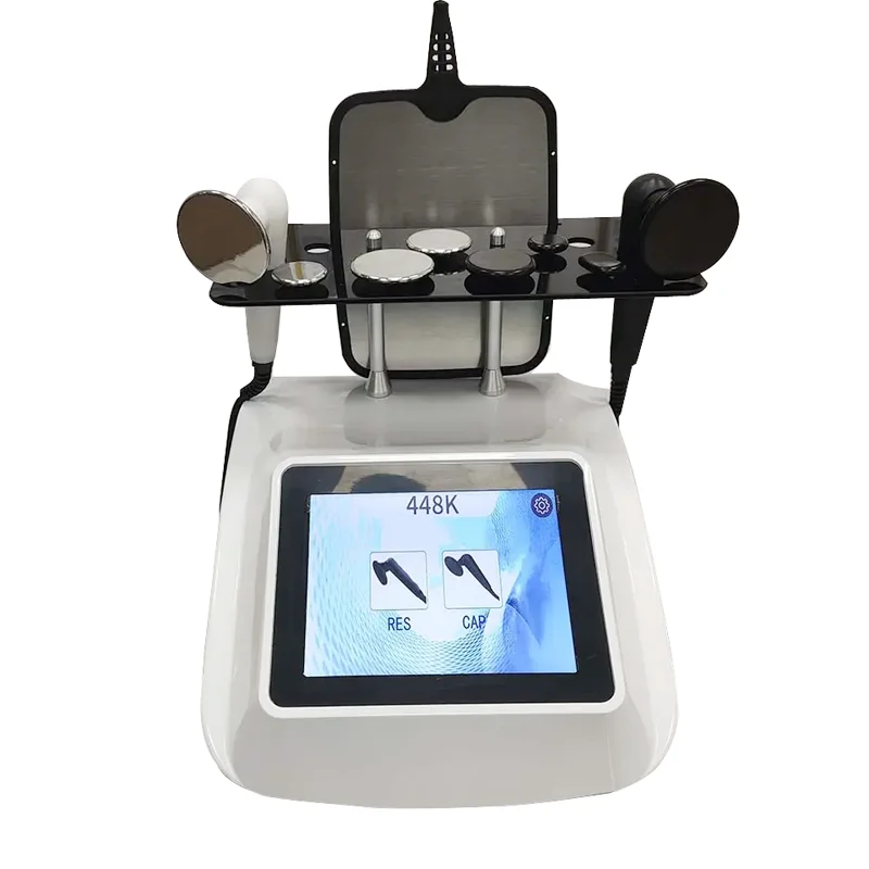 Portable RF Machine 448KHz Frequency Skin Firming Body Contouring Pain Relief CE Certified for Salon Home Use New Model 2026