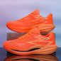 Women Men Couple Summer Breathable Mesh Running Shoes Lightweight Thick Sole Casual Sneakers Outdoor Fitness Walking Shoes