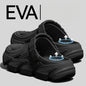 Men's New Spring and Summer Style Mecha-Style Eva Comfortable Casual Soft Thick-Soled Simple Indoor Home Outdoor Vacation Versatile Versatile Clogs