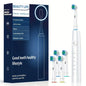 Electric Toothbrush Rotary Cleaning Teeth Brush Waterproof Electronic Tooth Brush With Timer Rechargeable Toothbrush with 8 Head