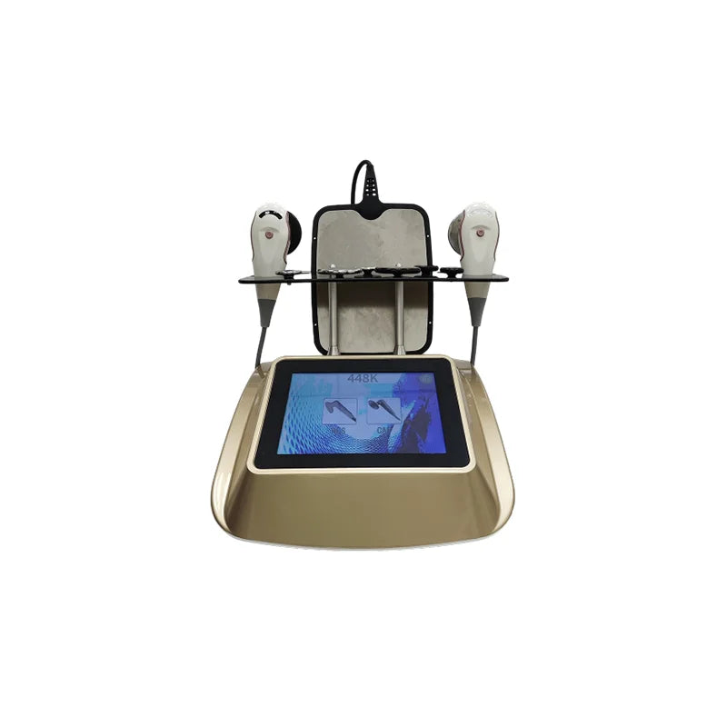 Portable RF Machine 448KHz Frequency Skin Firming Body Contouring Pain Relief CE Certified for Salon Home Use New Model 2026