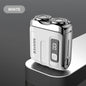 Mini Electric Smart Shaver Household Car Shaver Digital Display Dual Blade Rechargeable Shaver Powerful Beard Trimmer Tool