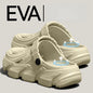 Men's New Spring and Summer Style Mecha-Style Eva Comfortable Casual Soft Thick-Soled Simple Indoor Home Outdoor Vacation Versatile Versatile Clogs